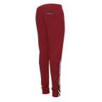 NBA MIAMI HEAT CLASSIC PANTALON D'ENTRAÎNEMENT EN MAILLE DOUBLE POUR HOMME (ROUGE CARDINAL/NOIR)