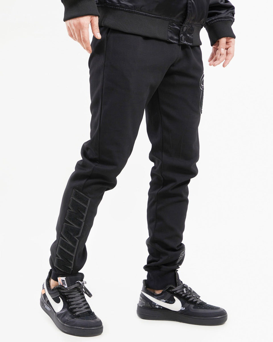 NBA MIAMI HEAT TRIPLE BLACK MEN'S JOGGER (TRIPLE BLACK)