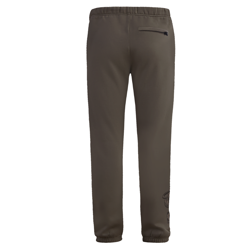 NBA MIAMI HEAT NEUTRAL MEN'S SWEATPANT (DARK TAUPE)