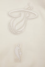 NBA MIAMI HEAT NEUTRAL FLEECE SWEATPANT (EGGSHELL)