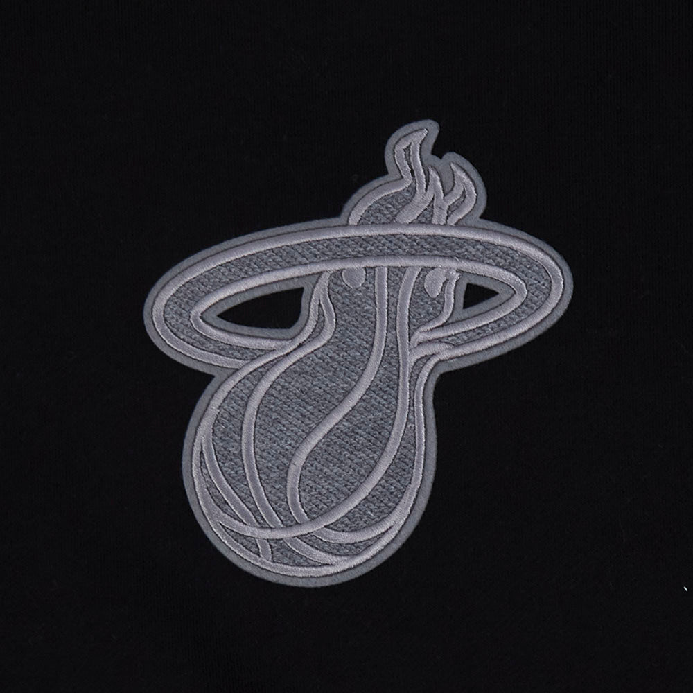 NBA MIAMI HEAT REVERSE FRENCH TERRY MEN'S COLOR BLOCK FLEECE PULLOVER HOODIE