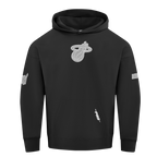 NBA MIAMI HEAT REVERSE FRENCH TERRY MEN'S PULLOVER HOODIE (BLACK)