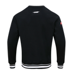 NBA MIAMI HEAT MASHUP MEN'S RIB CREWNECK (BLACK)