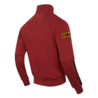 NBA MIAMI HEAT CLASSIC MEN'S DK TRACK JACKET (CARDINAL RED/BLACK)