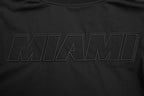 NBA MIAMI HEAT NEUTRAL BLOUSON EN SERGÉ POUR HOMME (NOIR)