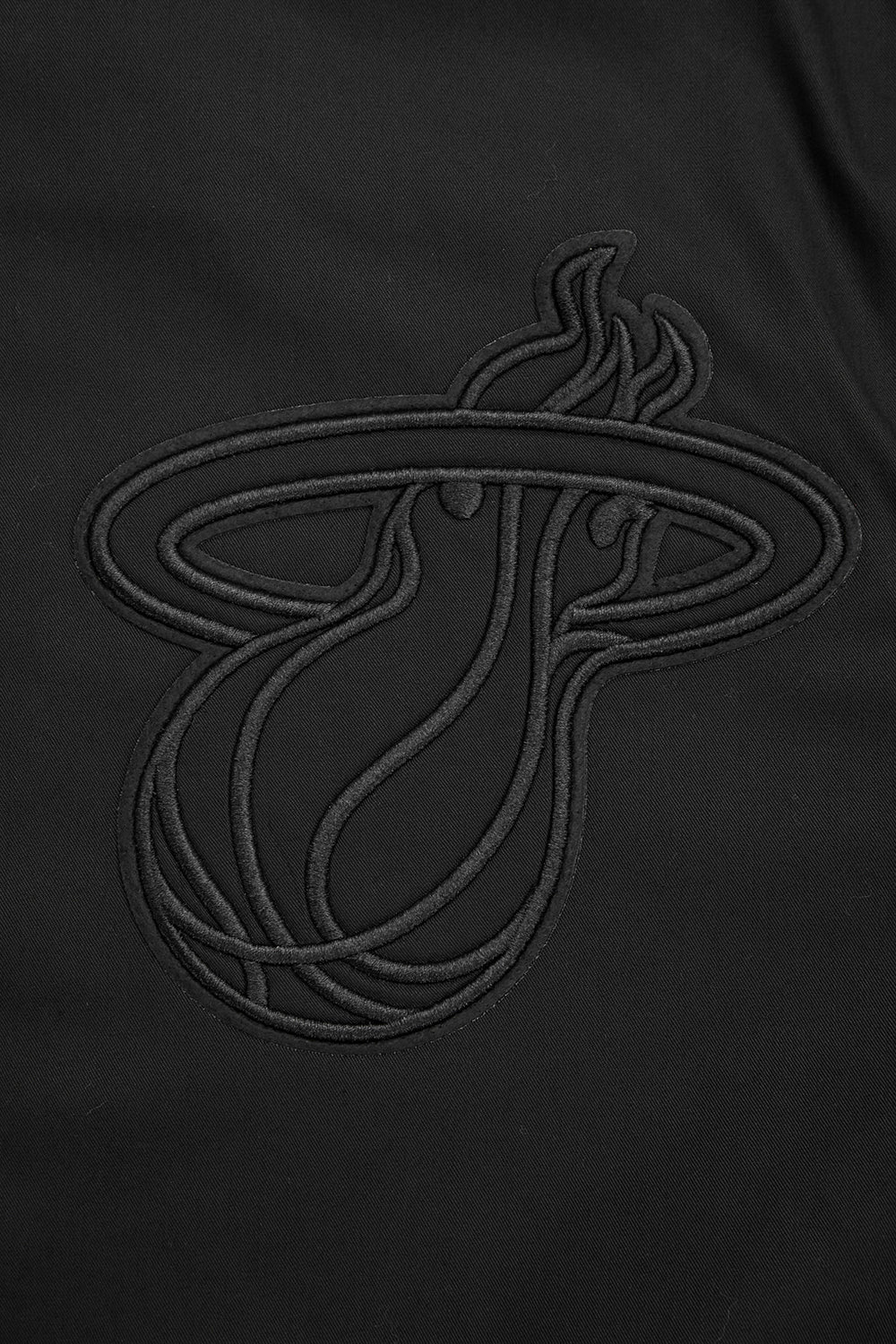 NBA MIAMI HEAT NEUTRAL BLOUSON EN SERGÉ POUR HOMME (NOIR)
