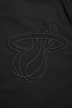 NBA MIAMI HEAT NEUTRAL BLOUSON EN SERGÉ POUR HOMME (NOIR)