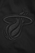 NBA MIAMI HEAT NEUTRAL BLOUSON EN SERGÉ POUR HOMME (NOIR)