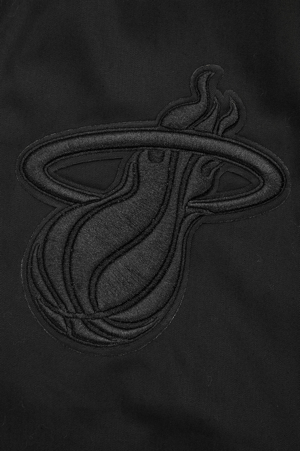 NBA MIAMI HEAT NEUTRAL BLOUSON EN SERGÉ POUR HOMME (NOIR)