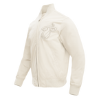 NBA MIAMI HEAT NEUTRAL MEN'S  TWILL JACKET (EGGSHELL)