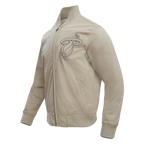 NBA MIAMI HEAT NEUTRAL MEN'S  TWILL JACKET (TAUPE)