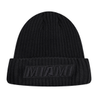 NBA MIAMI HEAT NEUTRAL BEANIE (BLACK)