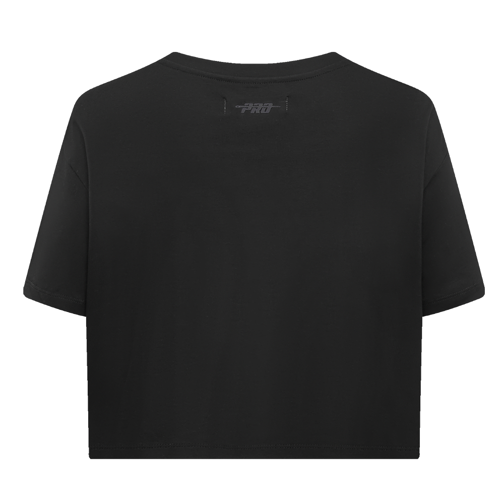 NBA MIAMI HEAT NEUTRAL T-SHIRT À COUPE CARRÉE POUR FEMME (NOIR)