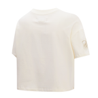 NBA MIAMI HEAT NEUTRAL T-SHIRT À COUPE CARRÉE POUR FEMME (COQUILLE D'ŒUF)