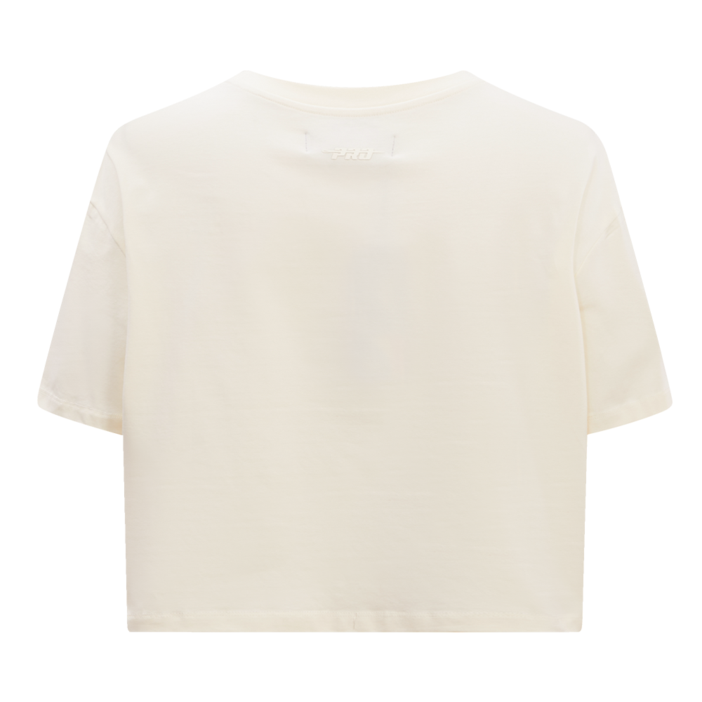NBA MIAMI HEAT NEUTRAL T-SHIRT À COUPE CARRÉE POUR FEMME (COQUILLE D'ŒUF)