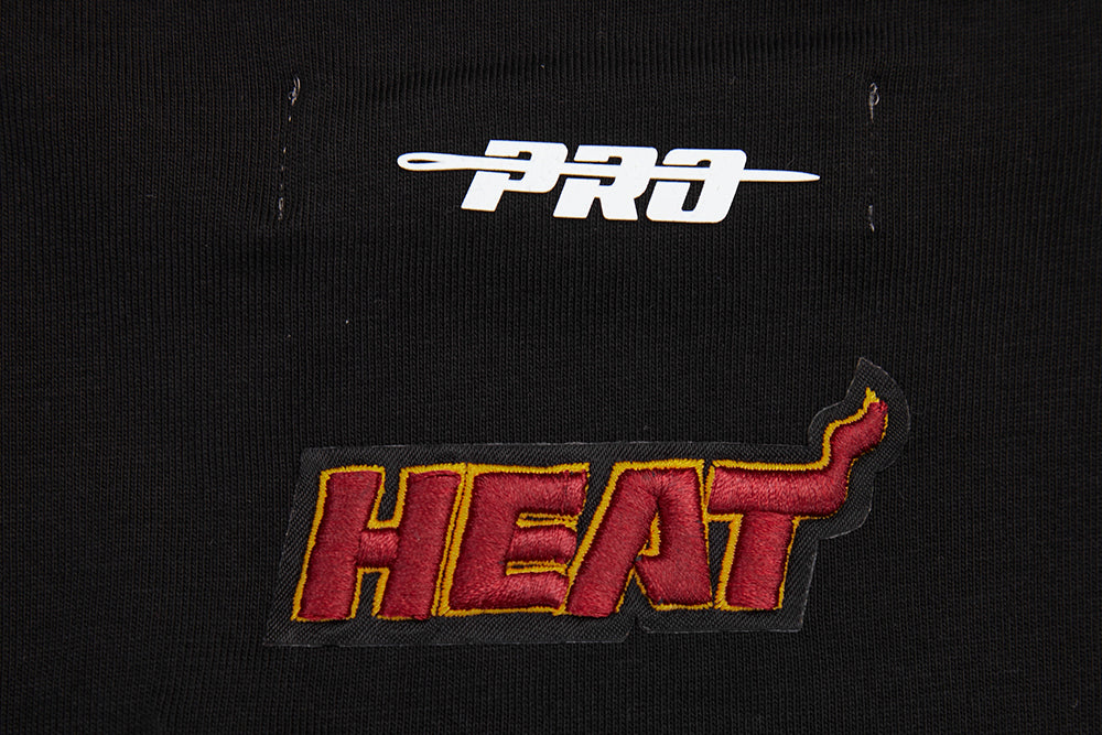 NBA MIAMI HEAT SCRIPT TAIL WOMEN'S BOYFRIEND TEE (BLACK)
