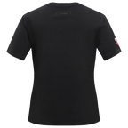 NBA MIAMI HEAT CLASSIC T-SHIRT AJUSTÉ À MANCHES COURTES POUR FEMME (NOIR)