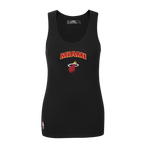 NBA MIAMI HEAT CLASSIC WOMEN'S RACERBACK (BLACK)