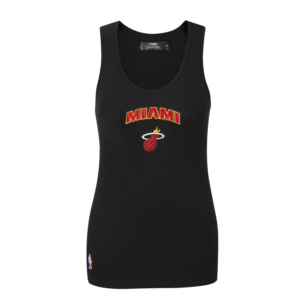 NBA MIAMI HEAT CLASSIC WOMEN'S RACERBACK (BLACK)