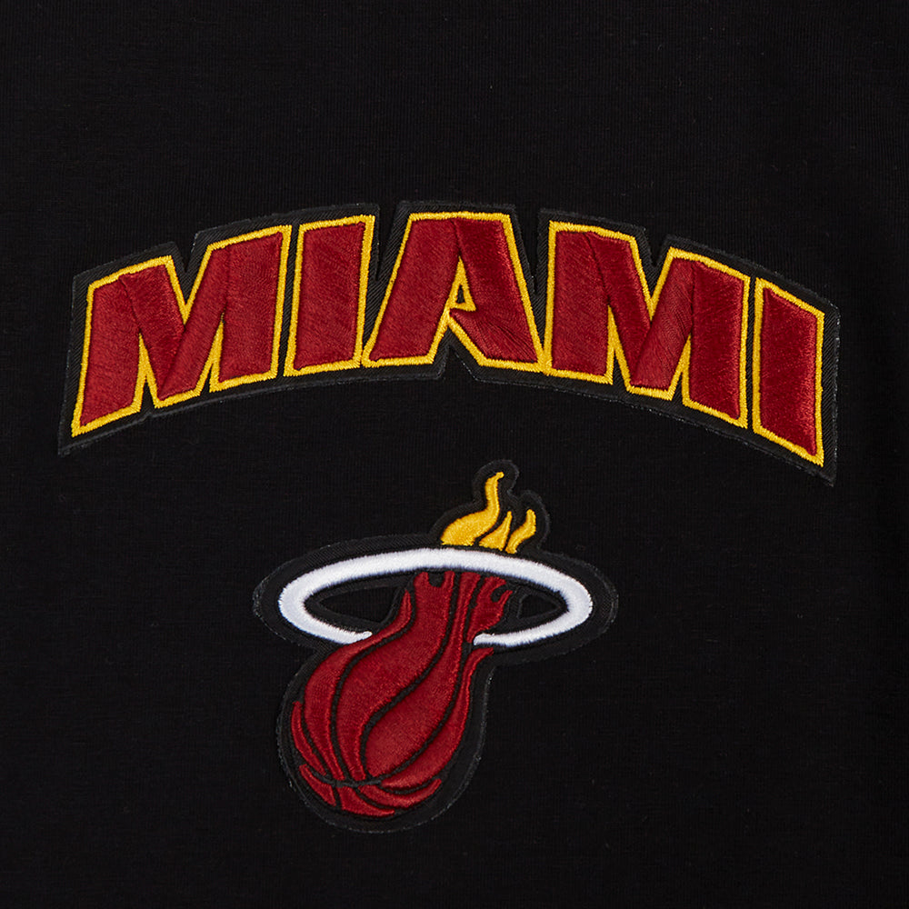 NBA MIAMI HEAT CLASSIC WOMEN'S RACERBACK (BLACK)