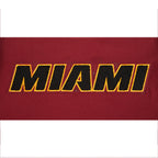 NBA MIAMI HEAT CLASSIC T-SHIRT EN JERSEY SIMPLE POUR GARÇON JUNIOR (ROUGE CARDINAL)