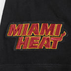 NBA MIAMI HEAT RETRO CLASSIC BIG BOY'S SS TEE (BLACK)