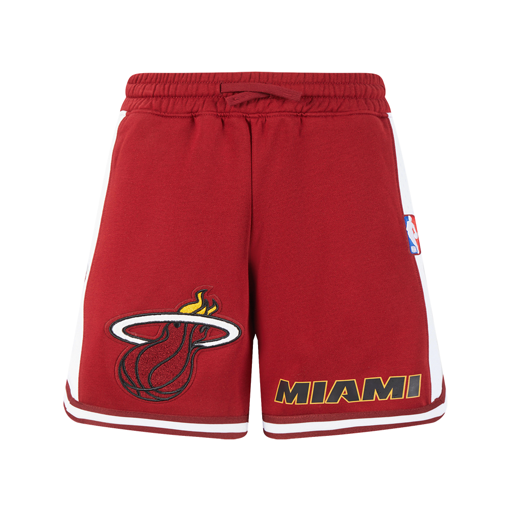 NBA MIAMI HEAT CLASSIC BIG BOY'S FLC 2.0 SHORT (CARDINAL RED)