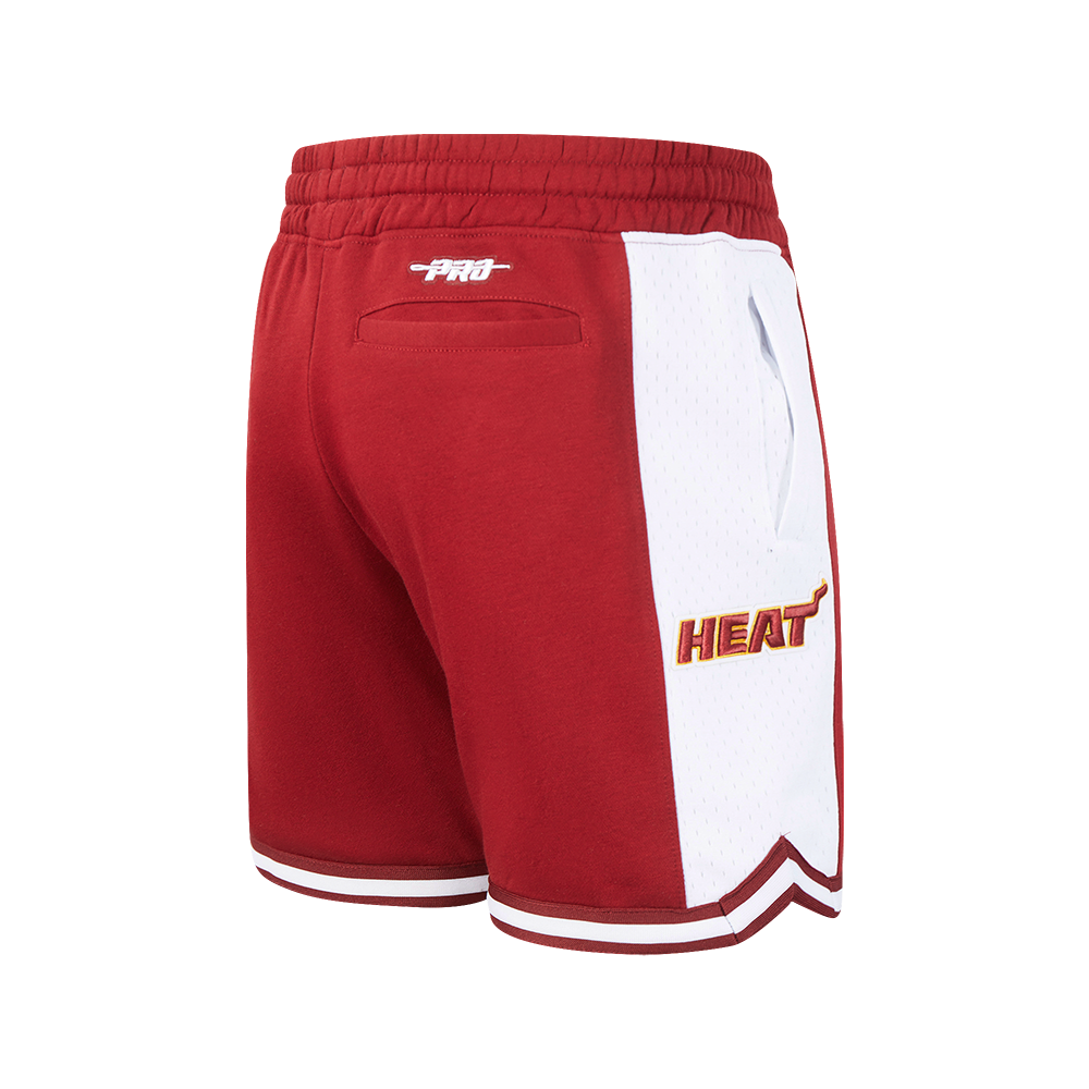 NBA MIAMI HEAT CLASSIC BIG BOY'S FLC 2.0 SHORT (CARDINAL RED)