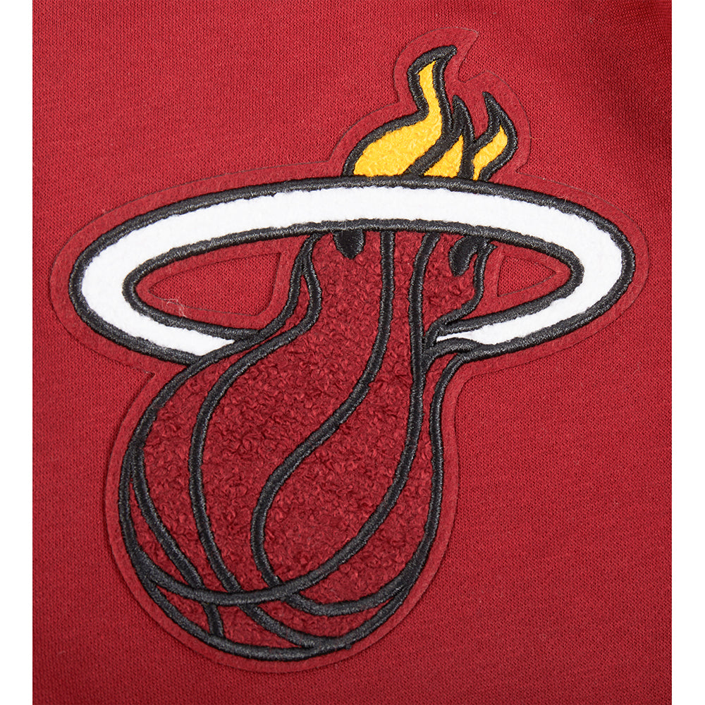 NBA MIAMI HEAT CLASSIC BIG BOY'S FLC 2.0 SHORT (CARDINAL RED)