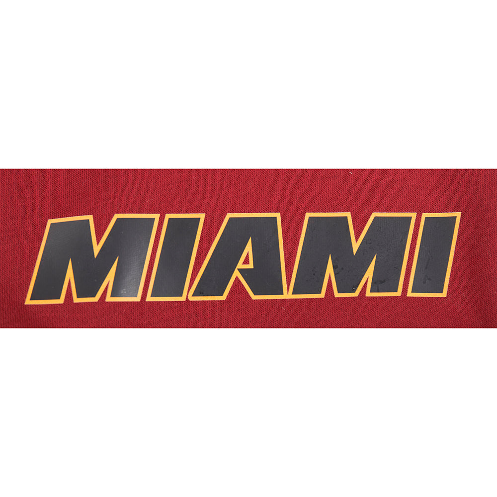 NBA MIAMI HEAT CLASSIC BIG BOY'S FLC 2.0 SHORT (CARDINAL RED)