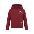 NBA MIAMI HEAT CLASSIC BIG BOY'S FLC PO HOODIE (CARDINAL RED)