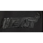 NBA MIAMI HEAT TRIPLE BLACK BIG BOY'S FLC PO HOODIE (BLACK)