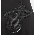 NBA MIAMI HEAT TRIPLE BLACK BIG BOY'S FLC PO HOODIE (BLACK)