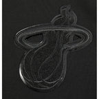 NBA MIAMI HEAT TRIPLE BLACK BIG BOY'S FLC PO HOODIE (BLACK)