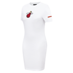 NBA MIAMI HEAT CLASSIC ROBE MOULANTE POUR FEMME (BLANC)