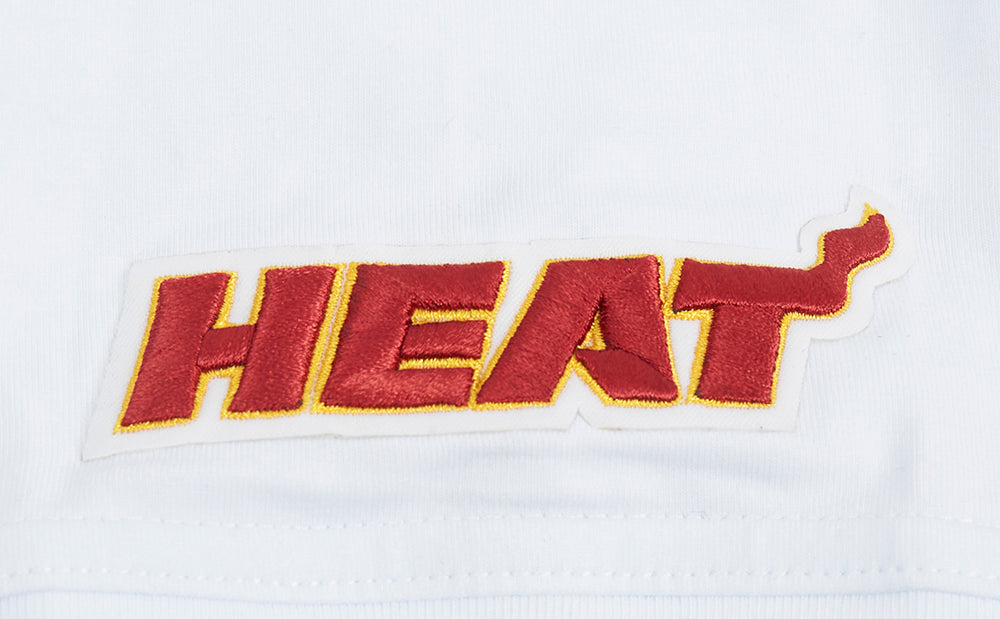 NBA MIAMI HEAT CLASSIC ROBE MOULANTE POUR FEMME (BLANC)