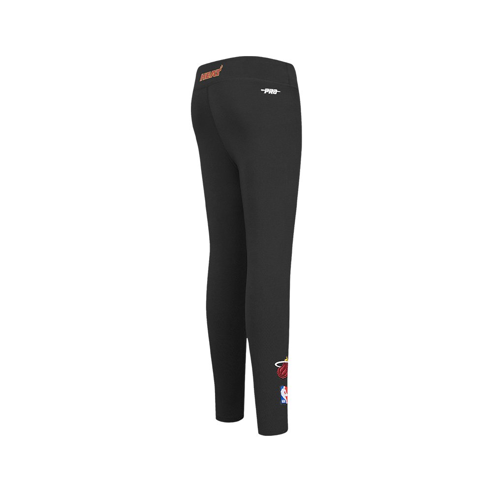 NBA MIAMI HEAT CLASSIC BIG GIRL'S LEGGING (BLACK)