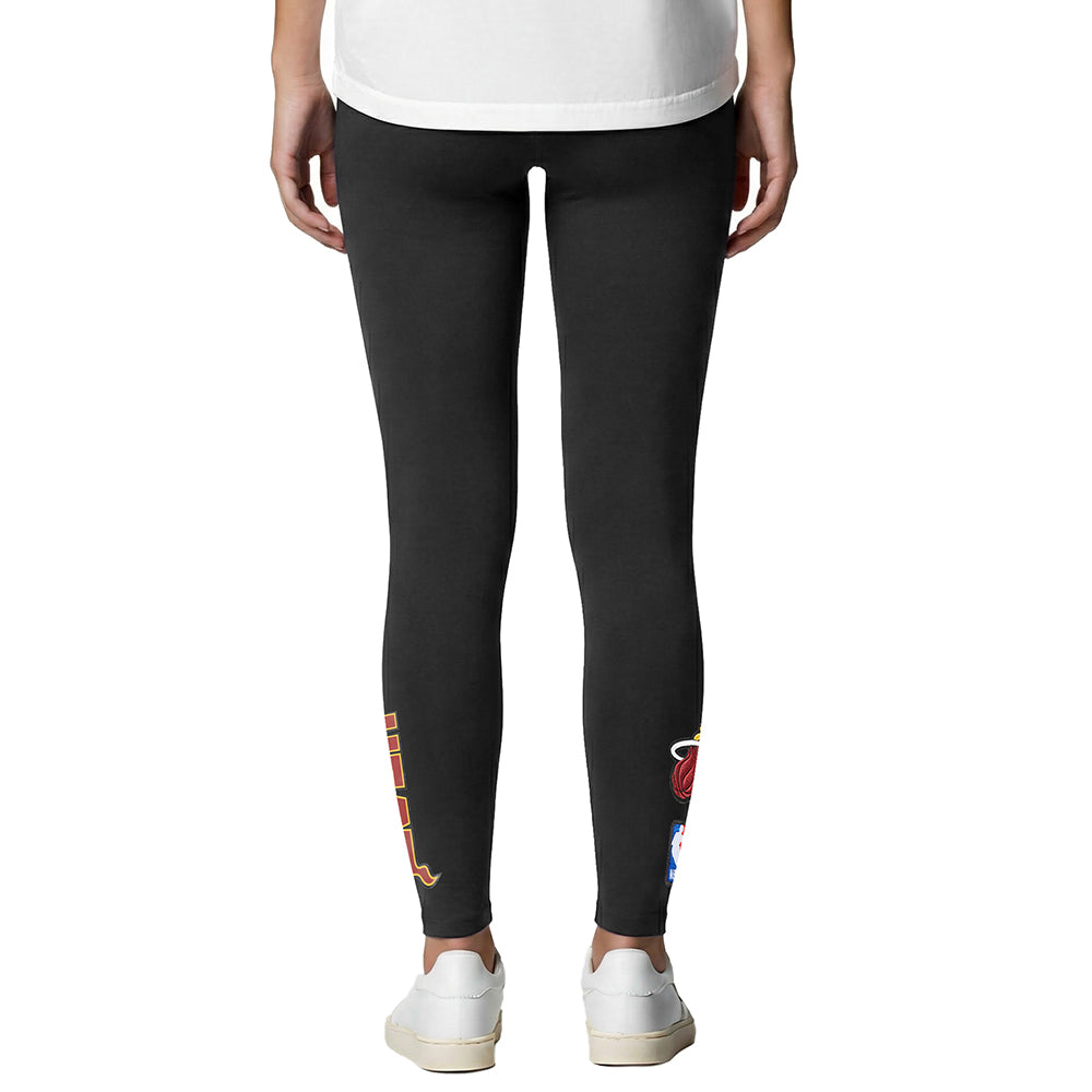 NBA MIAMI HEAT CLASSIC BIG GIRL'S LEGGING (BLACK)
