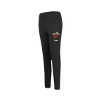 NBA MIAMI HEAT RETRO CLASSIC BIG GIRL'S LEGGING (BLACK)