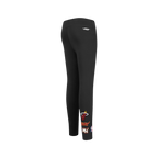 NBA MIAMI HEAT RETRO CLASSIC BIG GIRL'S LEGGING (BLACK)