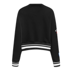 NBA MIAMI HEAT RETRO CLASSIC WOMEN'S CREWNECK (BLACK)