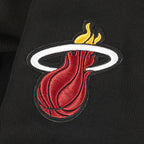 NBA MIAMI HEAT RETRO CLASSIC WOMEN'S CREWNECK (BLACK)
