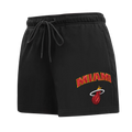NBA MIAMI HEAT CLASSIC WOMEN'S SHORT (BLACK)