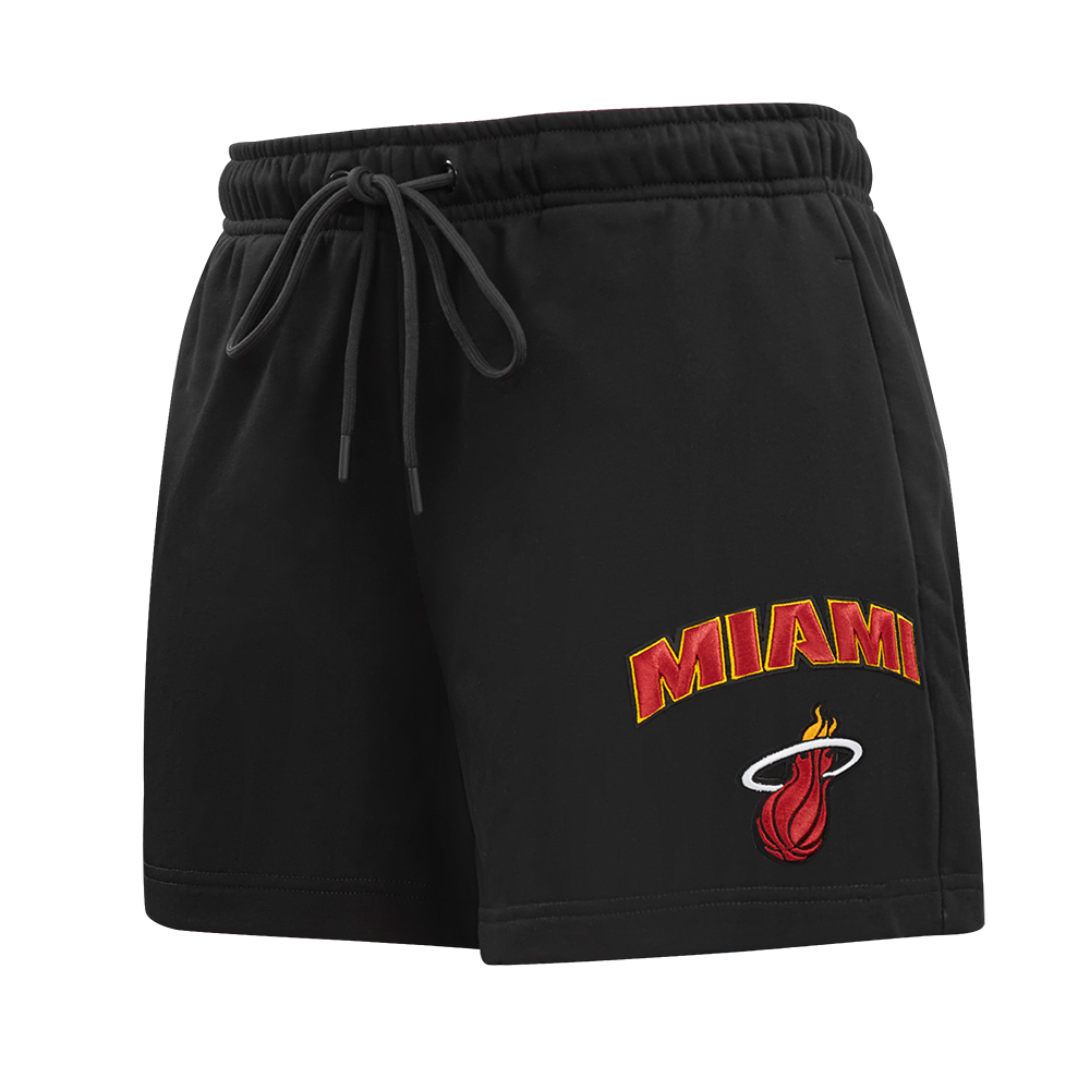 NBA MIAMI HEAT CLASSIC WOMEN'S SHORT (BLACK)