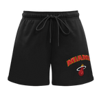 NBA MIAMI HEAT CLASSIC WOMEN'S SHORT (BLACK)