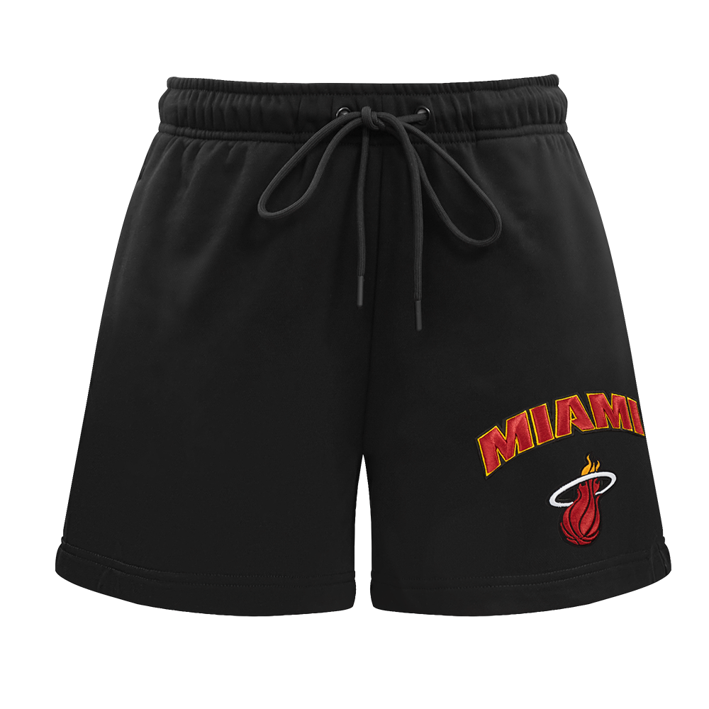 NBA MIAMI HEAT CLASSIC WOMEN'S SHORT (BLACK)