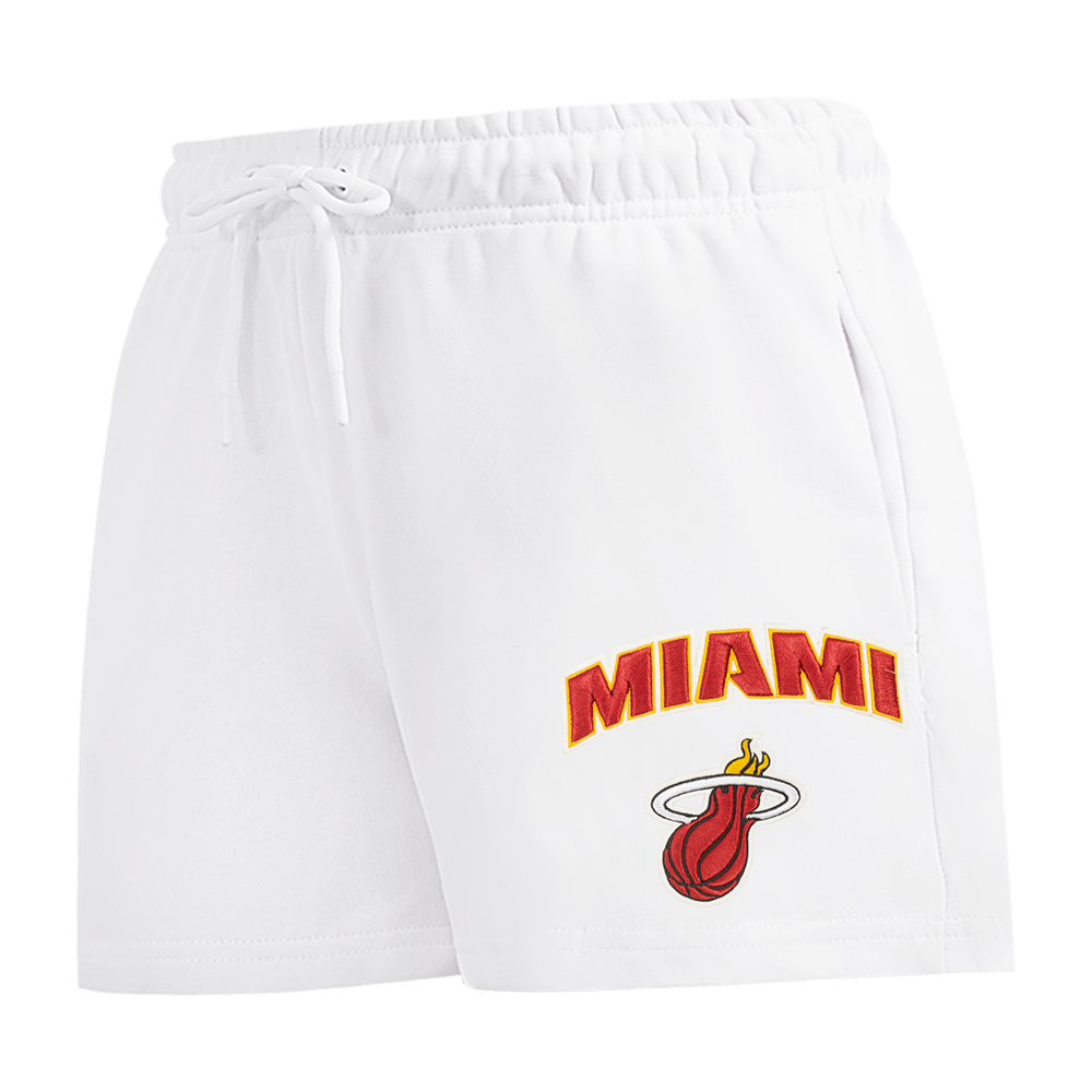 NBA MIAMI HEAT CLASSIC SHORT POUR FEMME (BLANC)
