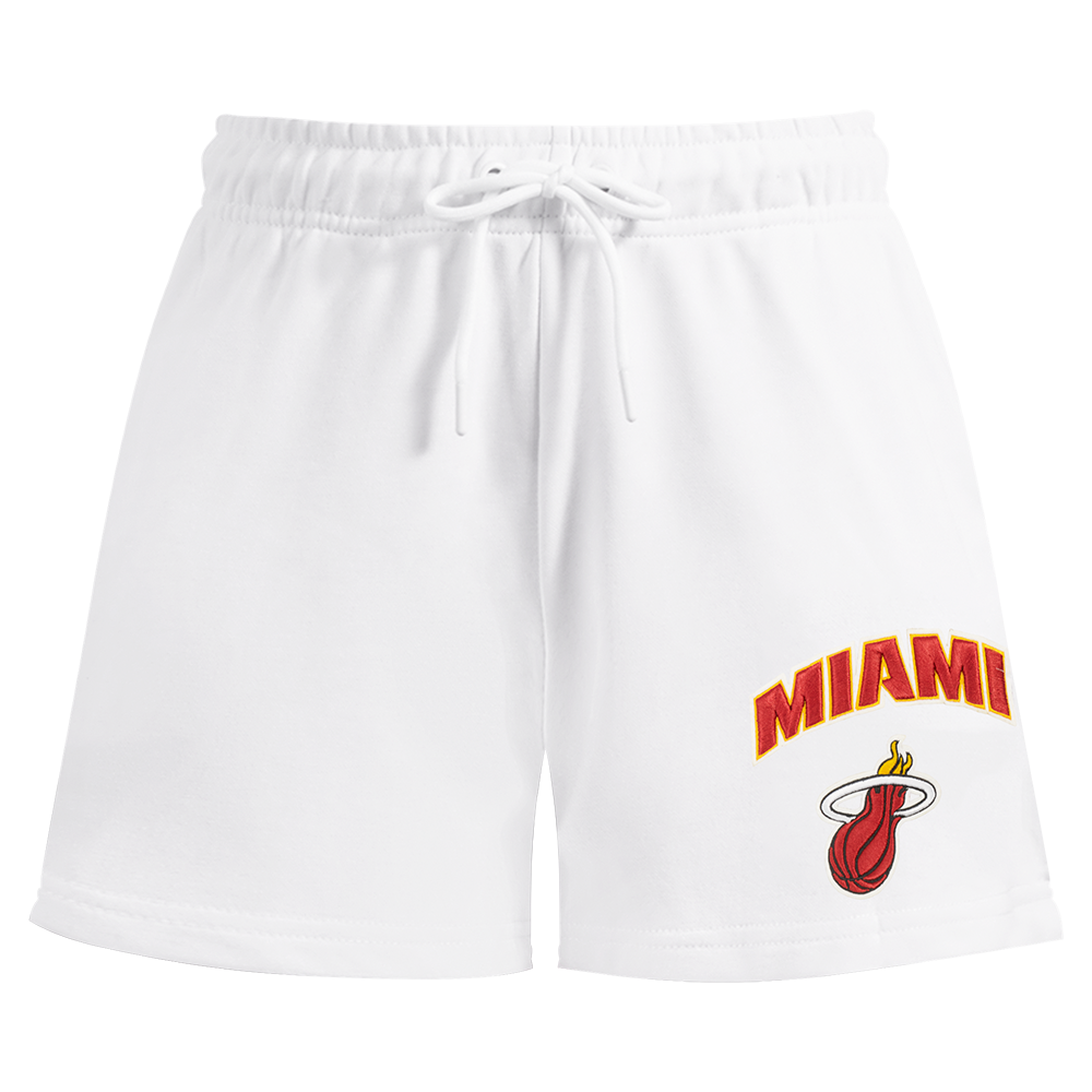 NBA MIAMI HEAT CLASSIC SHORT POUR FEMME (BLANC)