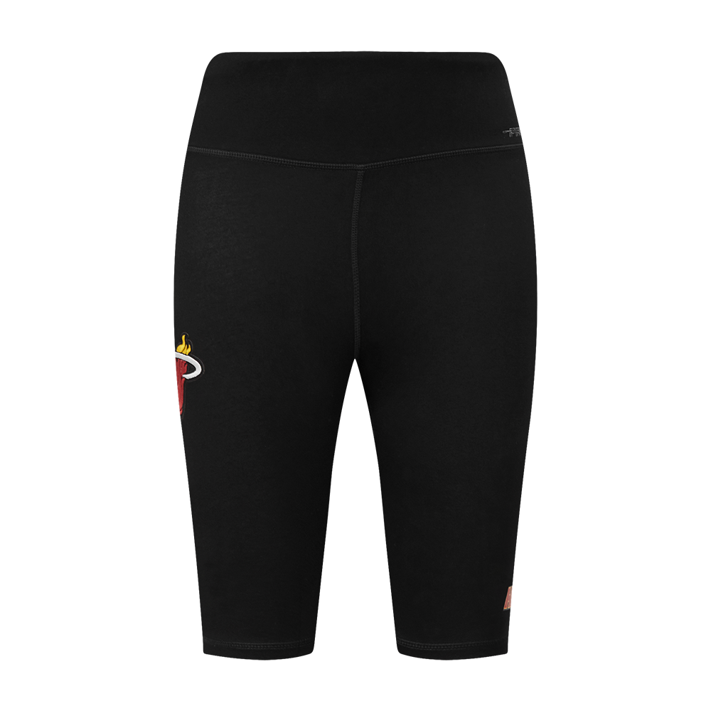 NBA MIAMI HEAT CLASSIC WOMEN'S COTTON BIKE SHORT (BLACK)