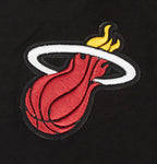 NBA MIAMI HEAT CLASSIC WOMEN'S COTTON BIKE SHORT (BLACK)